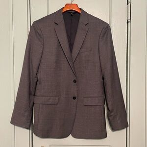 Banana Republic Tessuto Wool Blend Two Button Blazer Suit Jacket‎ Size 40R